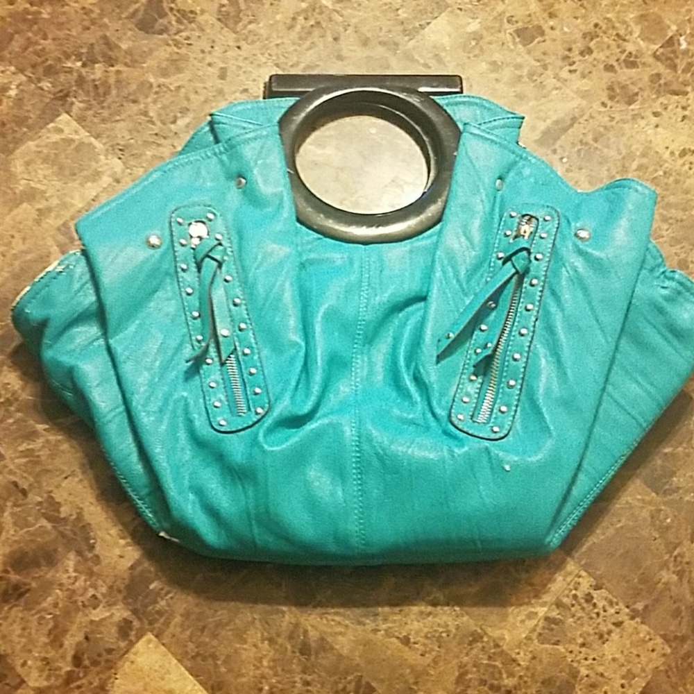 Elle lafidale teal purse